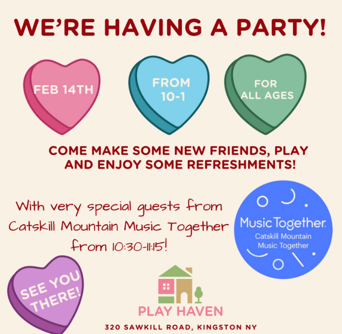 Play Haven Valentine's Day Party